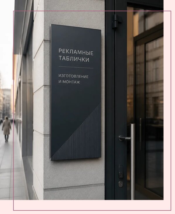 Рекламные таблички в Краснокаменске по цене от 4599 р. | Аванза-Ксн